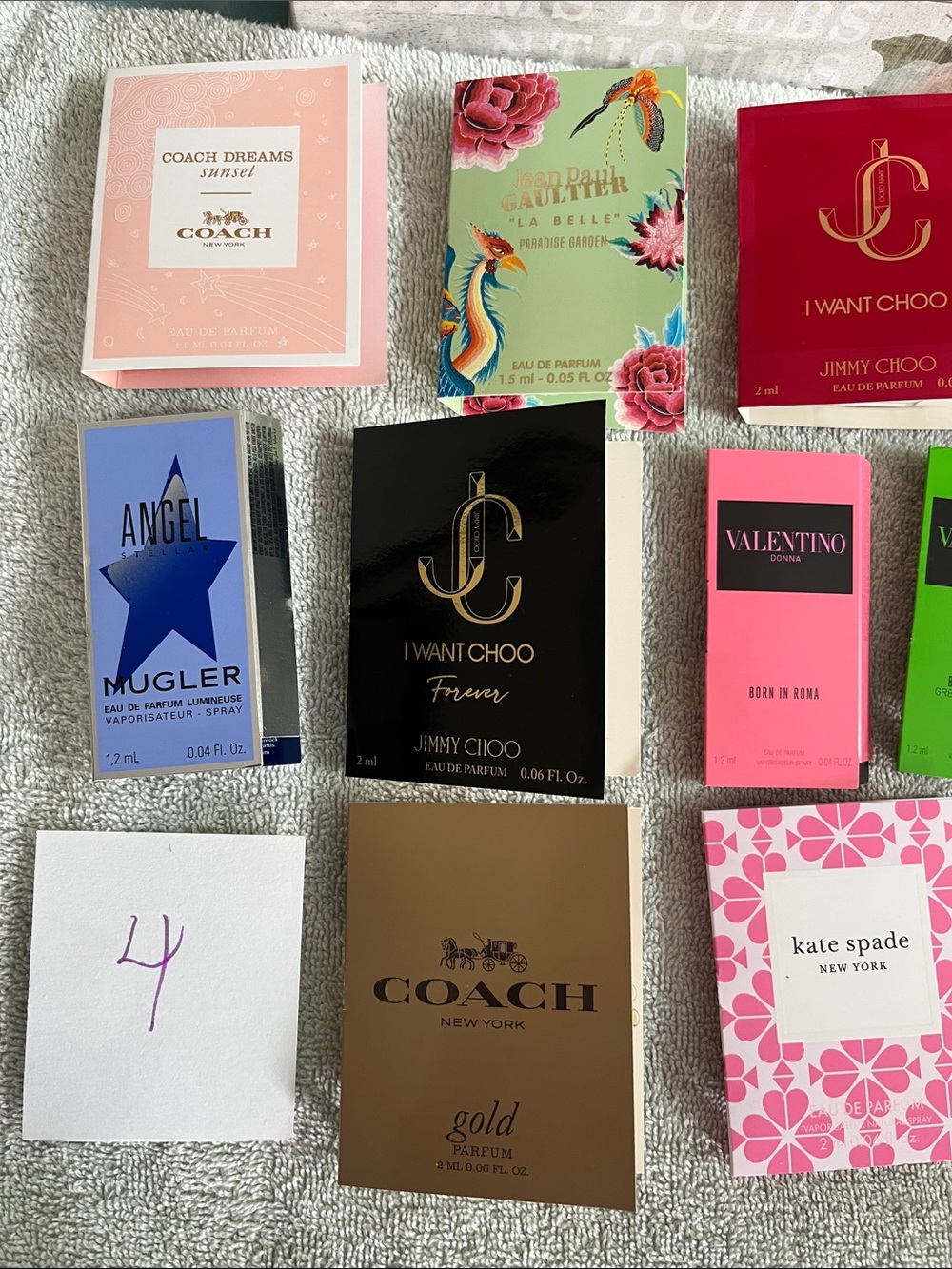 Assorted Designer Fragrance Sample Set — Colorful Box Collection - Picture 2 of 3